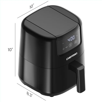 CHEFMAN 2 Qt Digital Mini Air Fryer for Quick Meals
