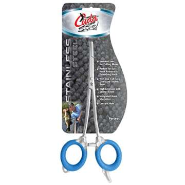 CUDA 7.5″ Stainless Steel Freshwater Forceps