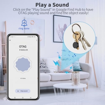 Effortless Tracking with Android Air Tag 4 Pack Tags