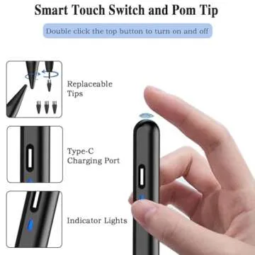 High-Precision Stylus Pen for Android and iOS Devices