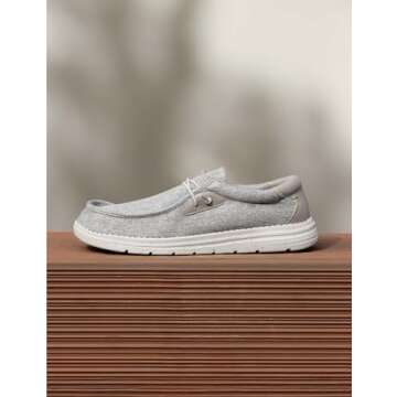 Bruno Marc Men's Breeze Slip-on Stretch Loafers Casual Shoes Lightweight Comfortable Boat Shoe 1.0,Beige,Size 8.5 US