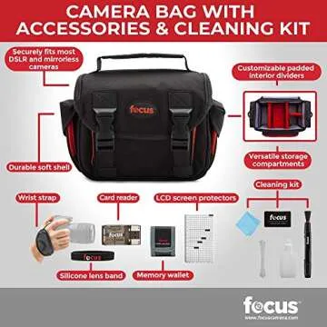 Sony Alpha a5100 Mirrorless Digital Camera w/ 16-50mm Lens & 64GB SD Card Bundle