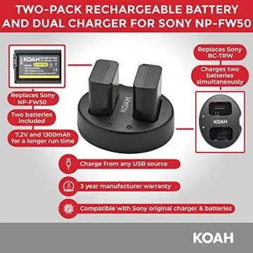 Sony Alpha a5100 Mirrorless Digital Camera w/ 16-50mm Lens & 64GB SD Card Bundle