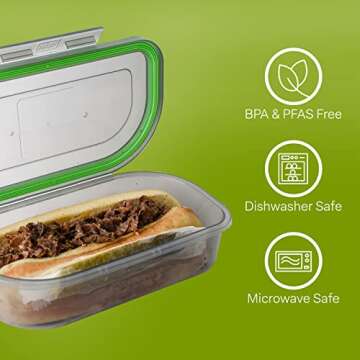 MyGo Container Multi-Purpose Half-Sized To-Go Box