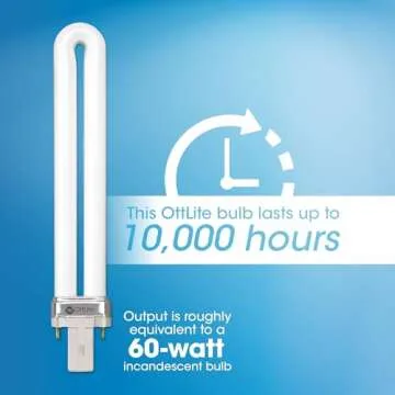 OttLite Slimline Desk Lamp - Perfect for Home & Office