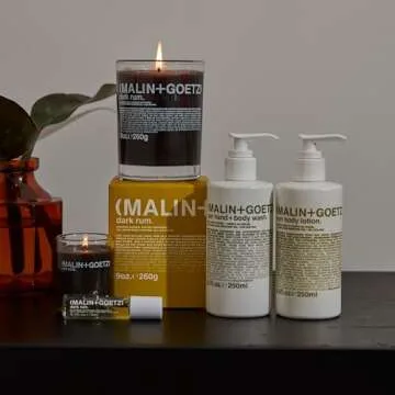 MALIN+GOETZ Rum body lotion, 8.5oz., Rum, 8.5 Fl Oz (Pack of 1)