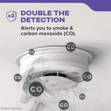 Kidde Smoke & Carbon Monoxide Detector - Dual Alert System