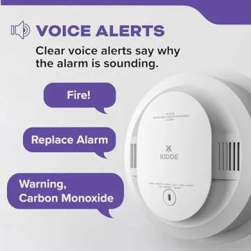 Kidde Smoke & Carbon Monoxide Detector - Dual Alert System
