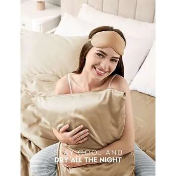 Luxury 100% Mulberry Silk Pillowcase for All