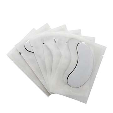 100 Pairs Lint-Free Under Eye Pads for Eyelash Extensions