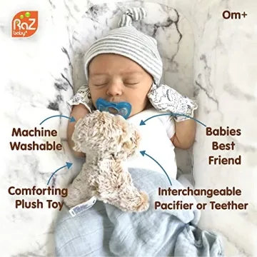 RaZbaby RaZbuddy RaZberry Teether - BPA Free Bunny Holder
