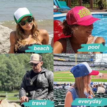 Funky Junque Foam Snapback Trucker Hat - Tequila Bandit (Hot Pink)