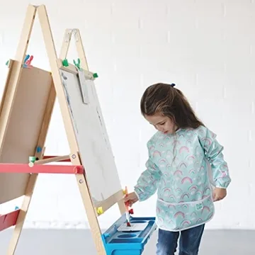 Bumkins Sleeved Smock - Waterproof Art Bib for Kids