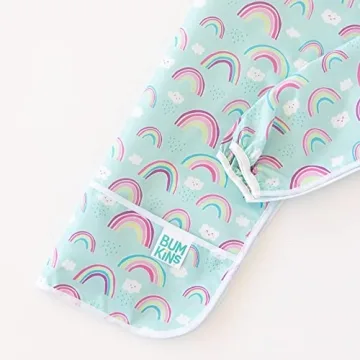 Bumkins Sleeved Smock - Waterproof Art Bib for Kids