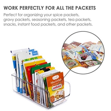 Vtopmart Food Packet Organizers for Kitchen Storage