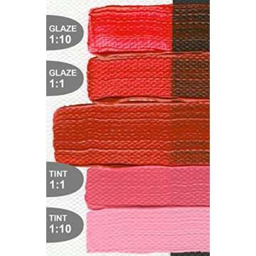 Heavy Body Acrylics by GOLDEN, Cadmium Red Medium Hue, 5 fl. oz. Tube, Professional Acrylic Paint, Semi-Transparent