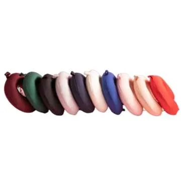 ROSEWARD 100% Mulberry Silk Travel Neck Pillow Replacement Cover Only, Highest 6A Grade Silk 22 Momm...