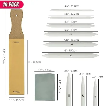 Mr. Pen Blending Stumps Art Kit - Perfect for Viewers!