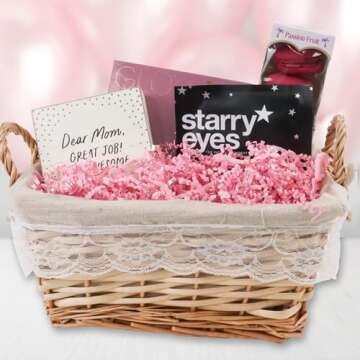 MagicWater Supply - 4 oz - Diamond Light Pink - Crinkle Cut Paper Shred Filler great for Gift Wrapping, Basket Filling, Birthdays, Weddings, Anniversaries, Valentines Day, and other occasions