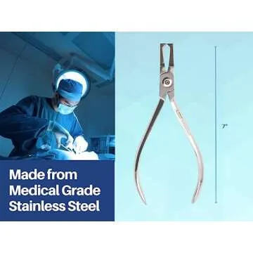 ARTMAN INSTRUMENTS Braces Removal Tool Orthodontic Bracket Removing Pliers Medical Grade Stainless Steel, Autoclavable, Easy Braces Removing Tool