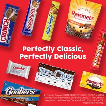 Butterfinger & CRUNCH Bulk Candy Bar Variety Pack 18-Count