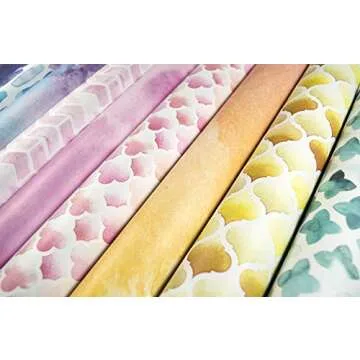 Craft Consortium Double-Sided Paper Pad 12"X12" 30/Pkg-Watercolors, 20 Designs