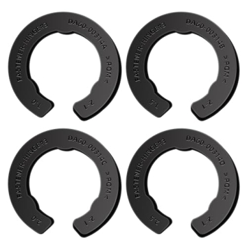 DA99-04158A Refrigerator Snap Rings Height Adjustment Door Hinge Shim Compatible with Samsung DA60-0...