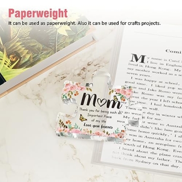 Engraved Acrylic Gifts for Mom - Unique Birthday Ideas