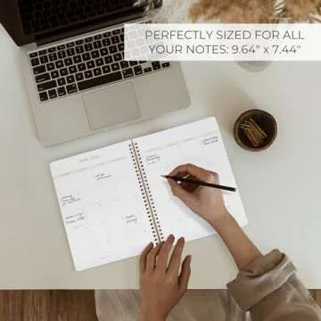 Stylish Monthly Planner for 2024-2025 Productivity