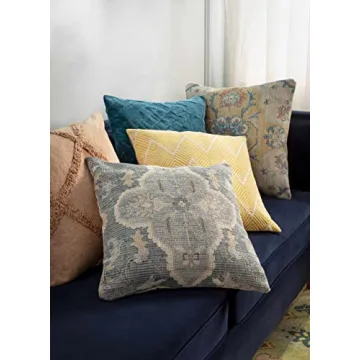 Hauteloom Decorative Pillow Cover - Exquisite Floral Design