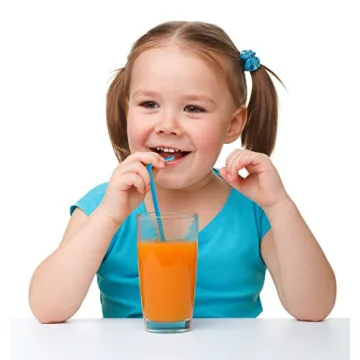 Hanamal Colored Flexible Drinking Straws Pack of 450