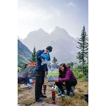 Sawyer Products SP160 One Gallon Gravity Water Filtration System w/Dual-Threaded Mini Filter, Blue/White/Clear