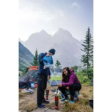 Sawyer Products SP160 One Gallon Gravity Water Filtration System w/Dual-Threaded Mini Filter, Blue/White/Clear