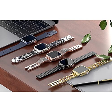 Falandi Apple Watch Case 40mm with Rhinestones for Women