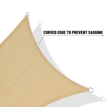 SUNNY GUARD Sun Shade Sail - UV Block Protection for Outdoors