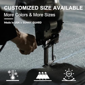 SUNNY GUARD Sun Shade Sail - UV Block Protection for Outdoors