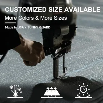 SUNNY GUARD Sun Shade Sail - UV Block Protection for Outdoors