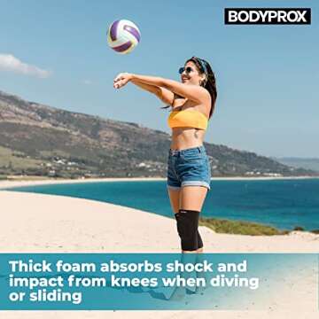 Bodyprox Protective Knee Pads for Ultimate Support