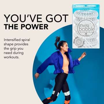Invisibobble Power Hair Ties - Strong, Kink-Free & Stylish