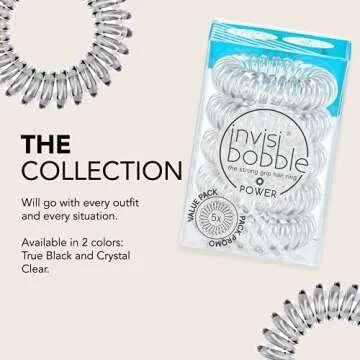 Invisibobble Power Hair Ties - Strong, Kink-Free & Stylish