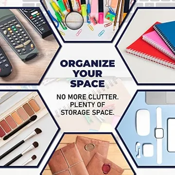 Modern Acrylic Desk Organizer for Stylish Office Supplies