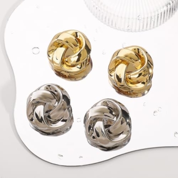 Rannyrena Gold Statement Earrings for Women - Stylish Design