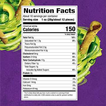 Takis Guacamole Rolled Tortilla Chips, Guacamole Artificially Flavored, 9.9 Ounce Bag