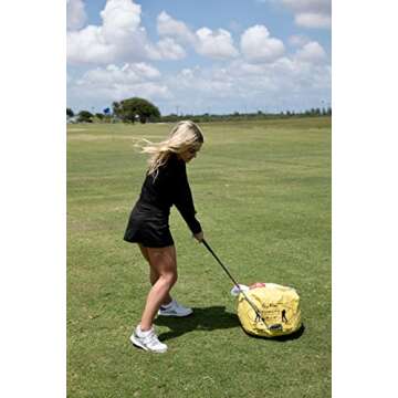 Impact Bag Golf Swing Trainer - Dr. Gary Wiren’s Golf Training Aid and Practice Tool - Waterproof ...