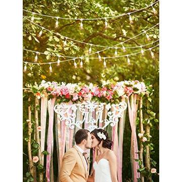 Addlon 48 FT Outdoor String Lights with Edison Bulbs