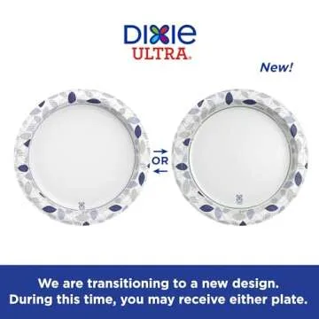 Dixie Ultra 10-Inch Disposable Paper Plates - 172 Count