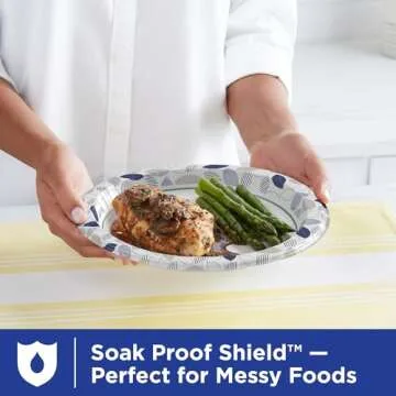 Dixie Ultra 10-Inch Disposable Paper Plates - 172 Count