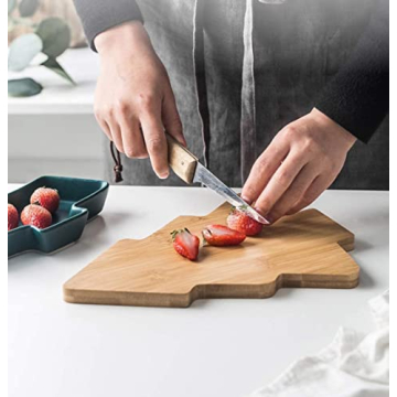 Big White Tree Plates Set for Snacks and Appetizers