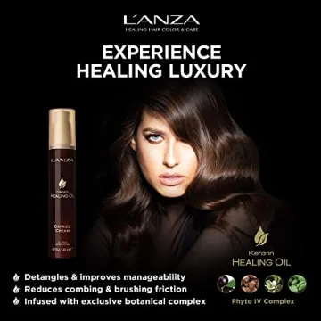L’ANZA Healing Oil De-frizz Cream For Smooth, Shiny Hair