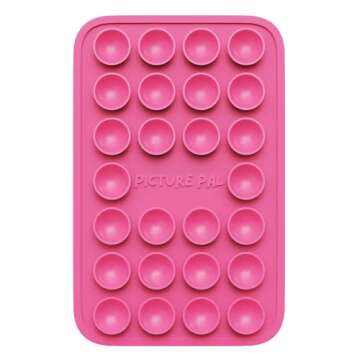 PicturePal Silicone Suction Phone Case Mount - Perfect for Content Creation